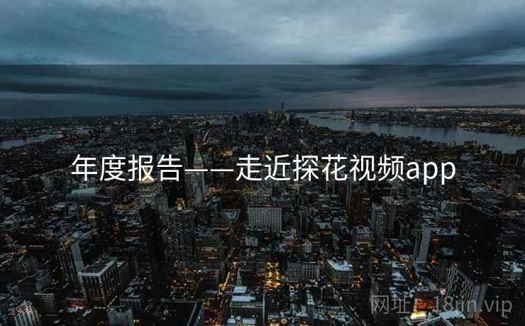 年度报告——走近探花视频app 第1张 年度报告——走近探花视频app 第1张